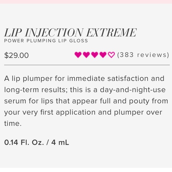 1 Too Faced Lip Injection Extreme Plumping Gloss - Picture 5 of 7